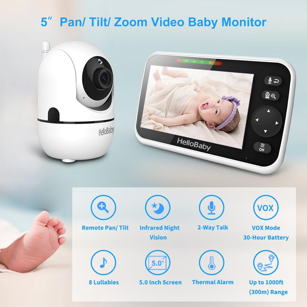 HelloBaby Monitor de bebé