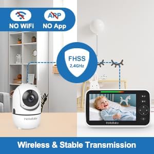 HelloBaby Monitor de bebé