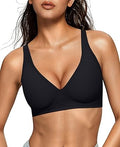 Brasier con escote en V profundo para mujer.