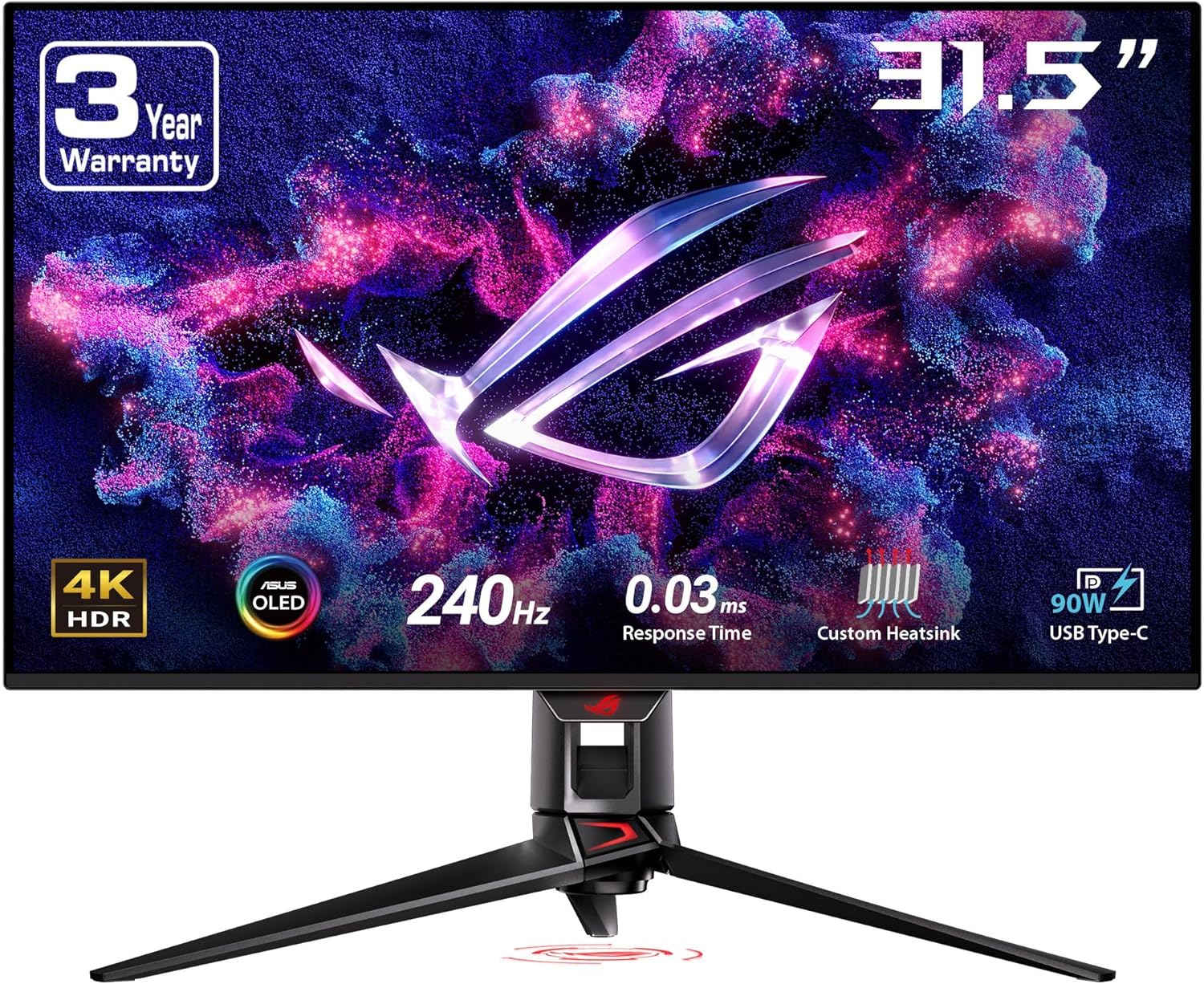 Monitor OLED para juegos 4K de 32 pulgadas