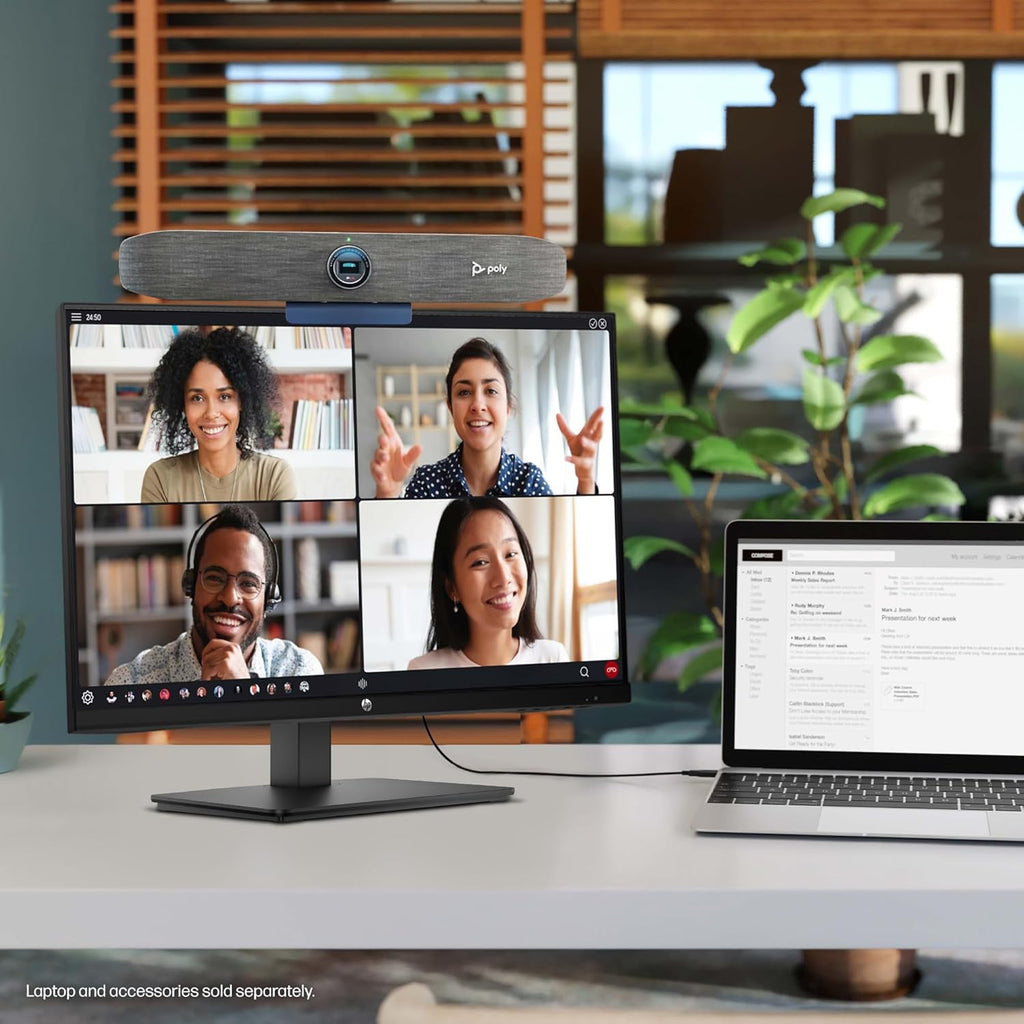 Monitor HP Serie 3 de 27 pulgadas FHD, pantalla Full HD (1920 x 1080), panel IPS, relación de contraste 1300:1, 250 nits, Eye Ease con certificación Eyesafe, negro, 327se (2025)