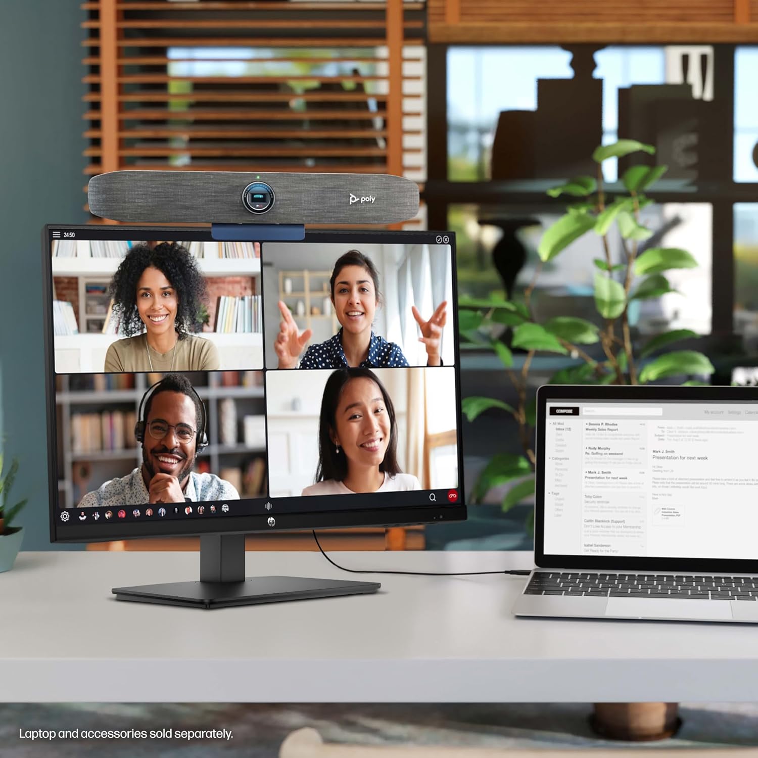 Monitor HP Serie 3 de 27 pulgadas FHD, pantalla Full HD (1920 x 1080), panel IPS, relación de contraste 1300:1, 250 nits, Eye Ease con certificación Eyesafe, negro, 327se (2025)