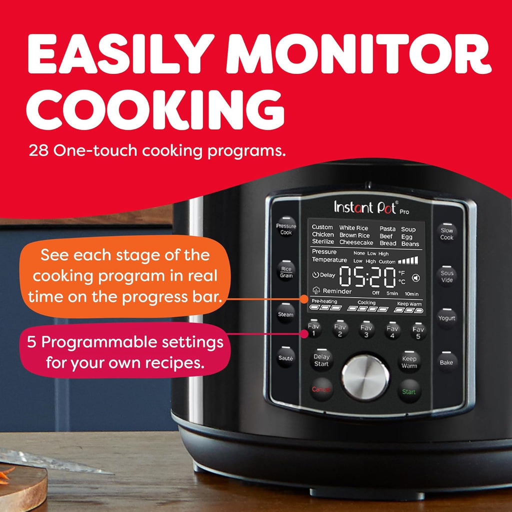 Instant Pot Pro olla eléctrica a presión