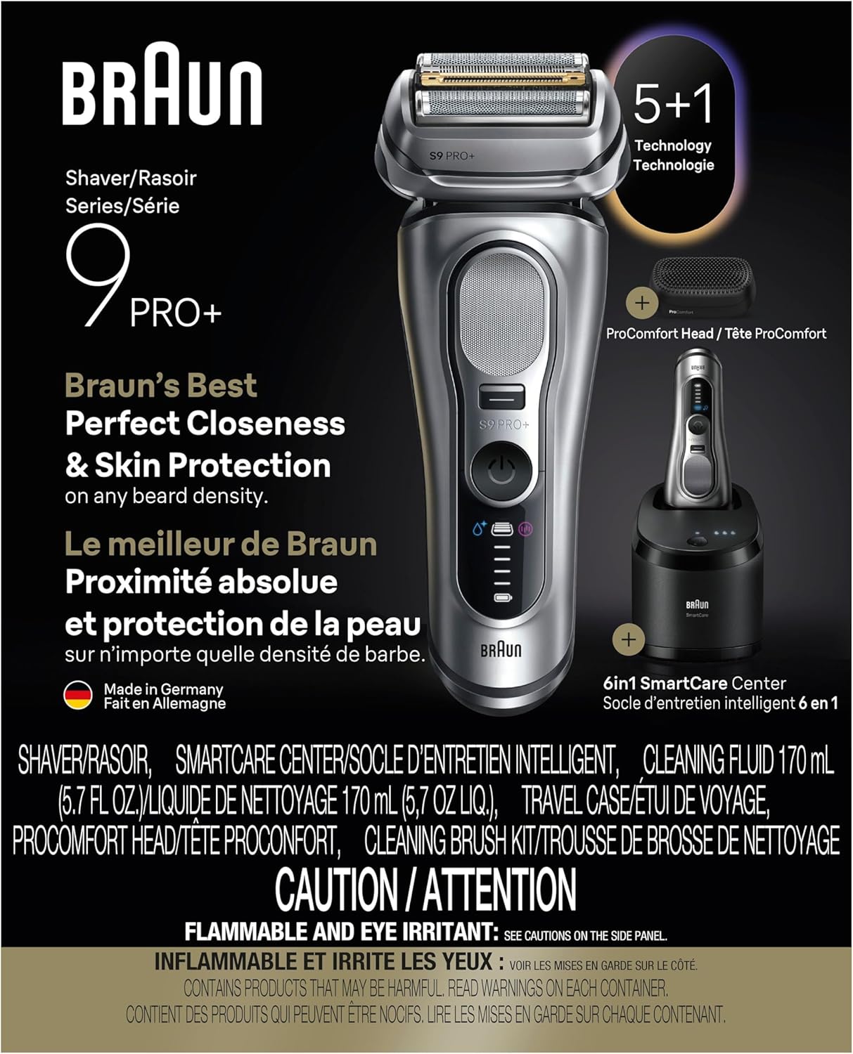 Braun Afeitadora eléctrica Series 9