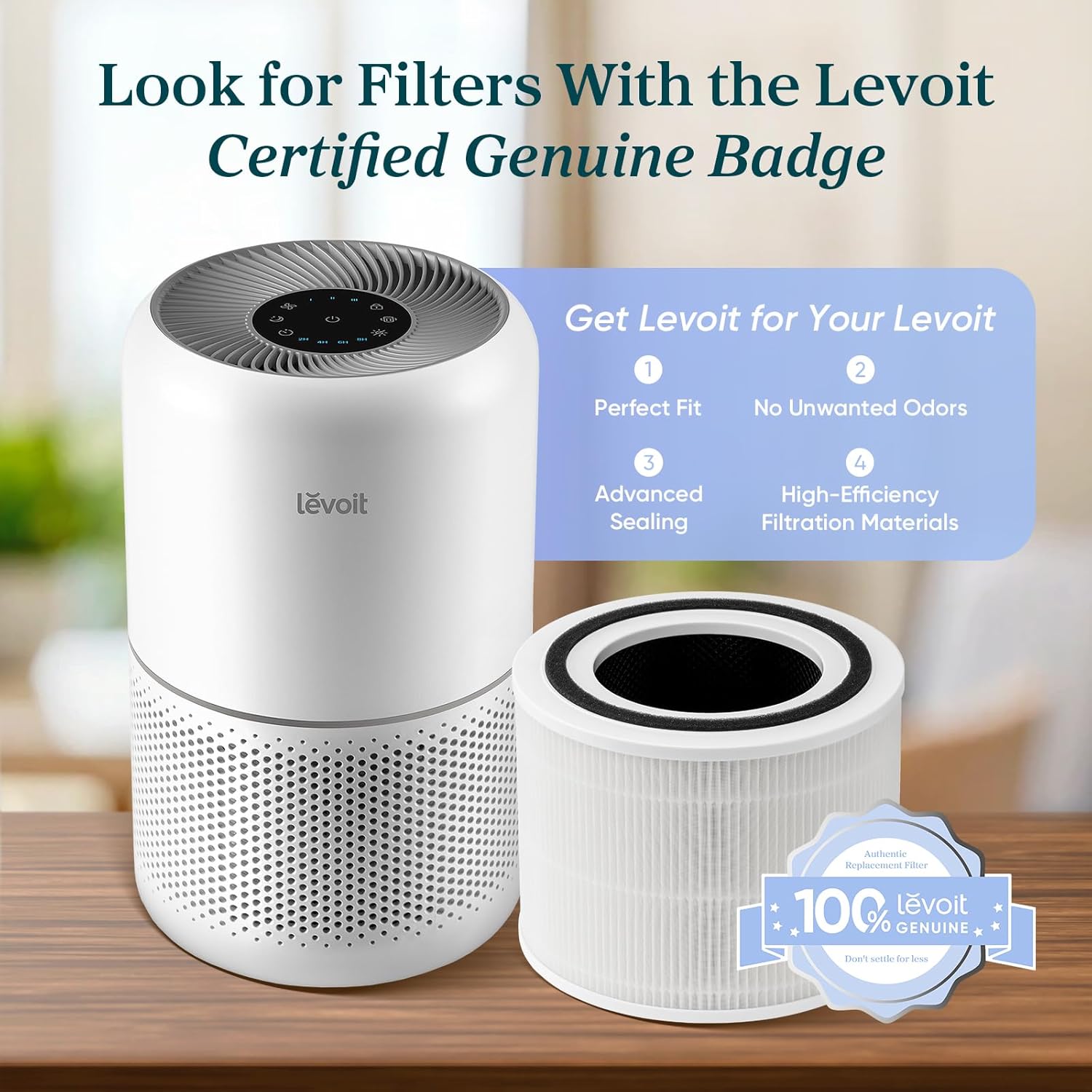 LEVOIT Core300-P - Purificador de aire