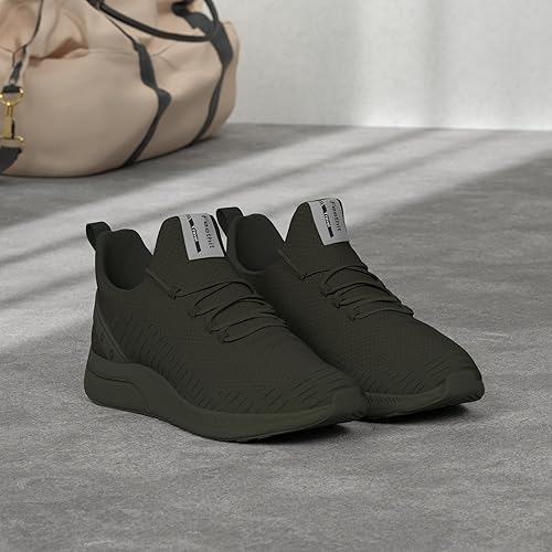 Feethit - Tenis de correr para hombre antideslizantes con suela de hoja